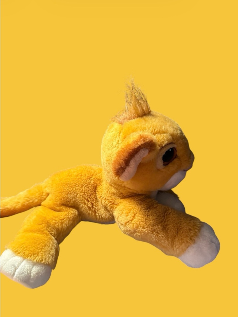 Vintage ~ 1993 ~ Disney~ The Lion King ~ “Floppy” Simba ~ Plush Toy ~ Mattel - Picture 8 of 16